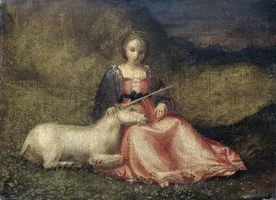 Woman with a Unicorn Giorgione